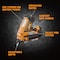 Freeman 20V Cordless 34 Degree, 3-1/2in Clipped Head Framing Nailer Kit including Fasteners With Canvas Bag PE20V3490 - alternate 5